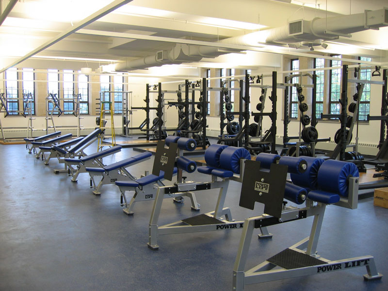 Blood Fitness Center Interior