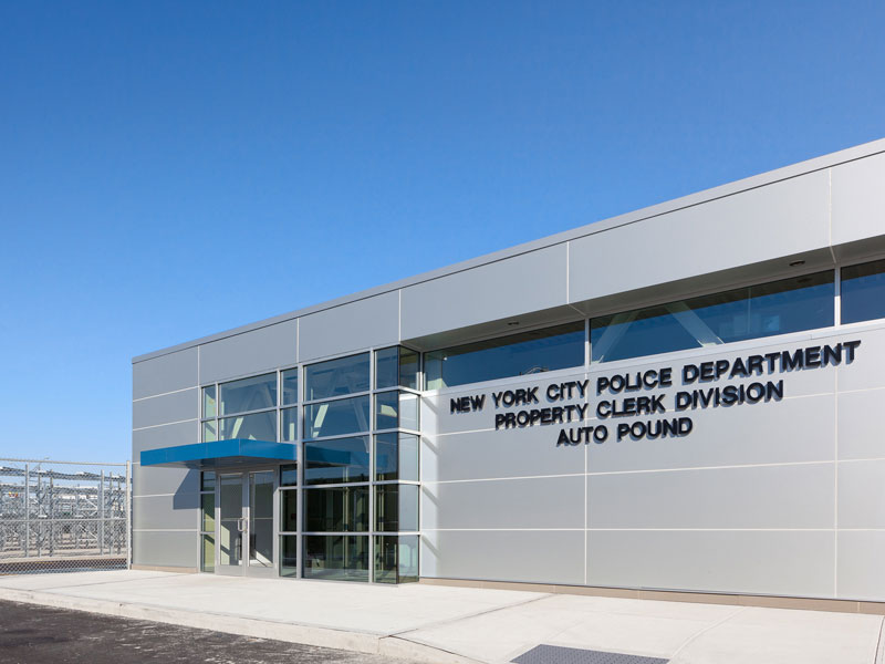 NYPD Auto Pound Operations Administration Building
